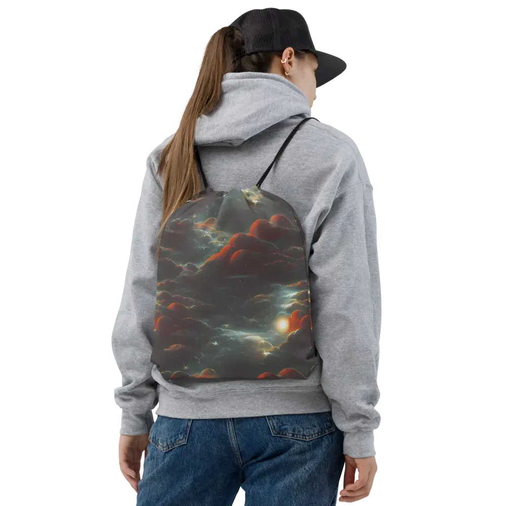 Stellar Highlands on Drawstring Bag — Front