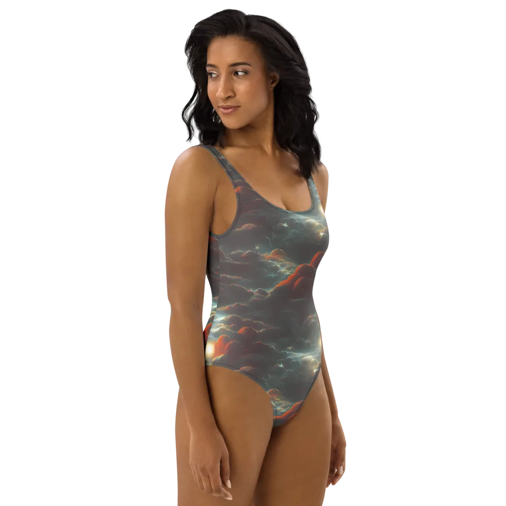 Stellar Highlands on One-Piece Swimsuit — Right