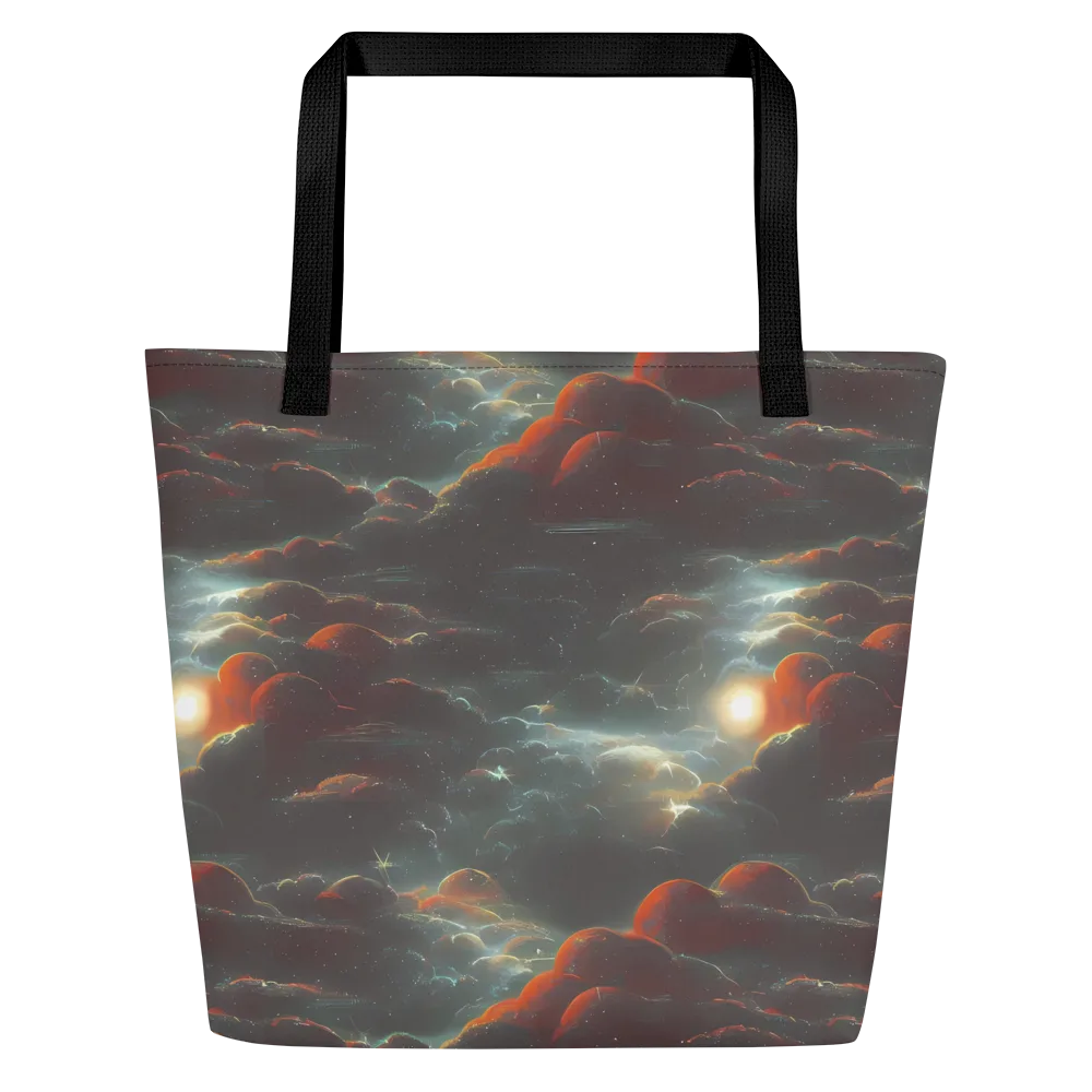 Stellar Highlands on Large Tote Bag W/ Pocket — Front
