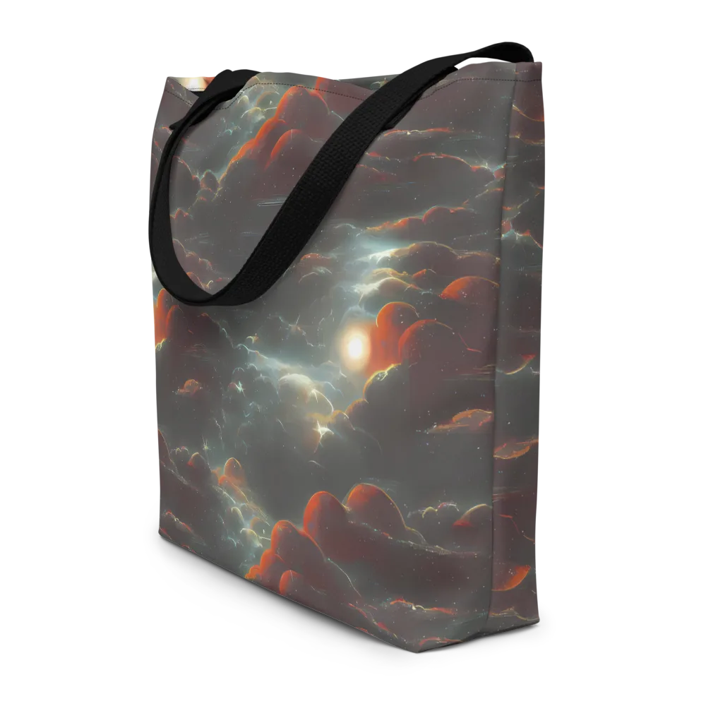 Stellar Highlands on Large Tote Bag W/ Pocket — Front
