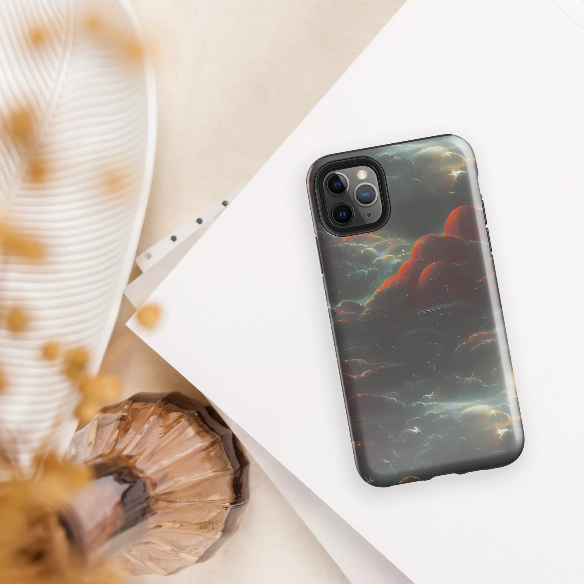 Stellar Highlands on Tough Case for iPhone® — Front