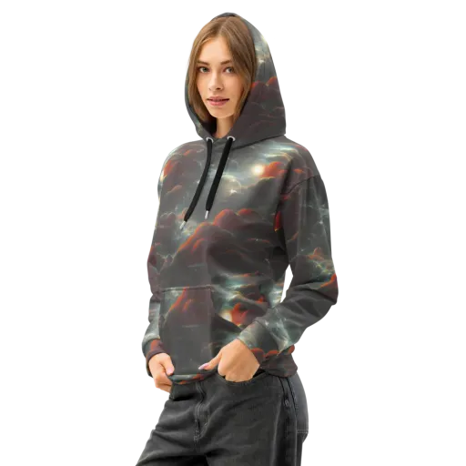 Stellar Highlands on a Cotton Hoodie