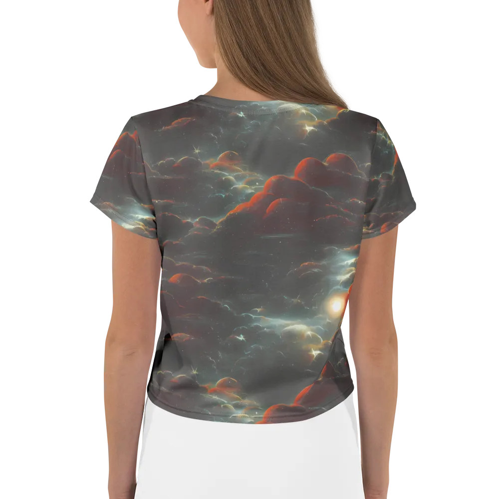 Stellar Highlands on Crop Tee — Back
