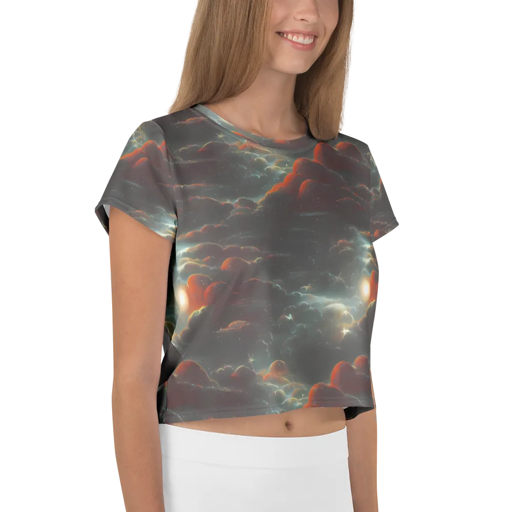 Stellar Highlands on Crop Tee — Right