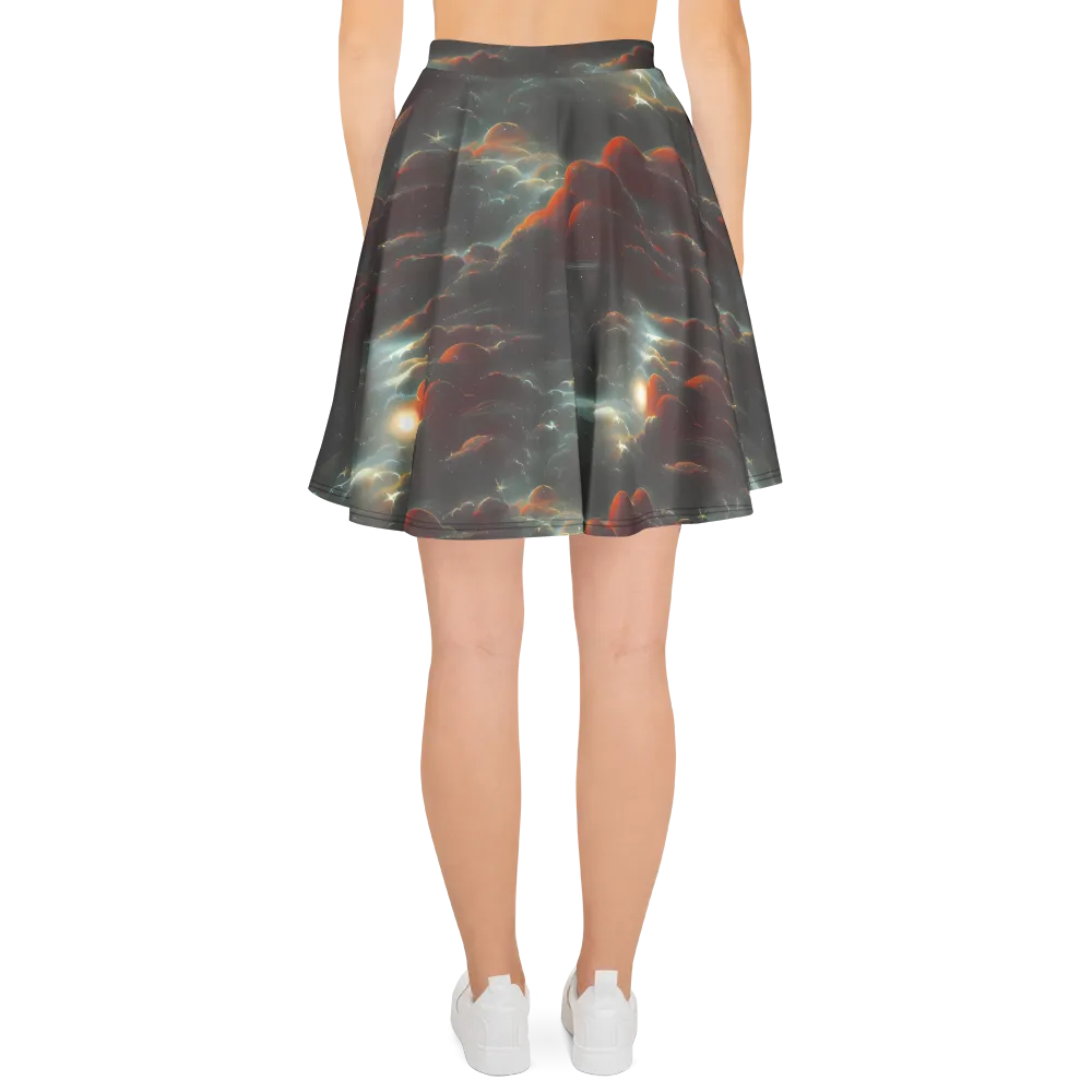 Stellar Highlands on Skater Skirt — Back