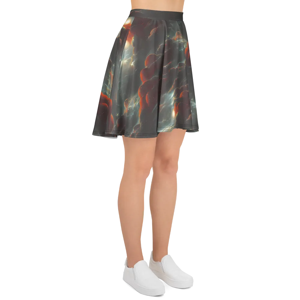 Stellar Highlands on Skater Skirt — Right