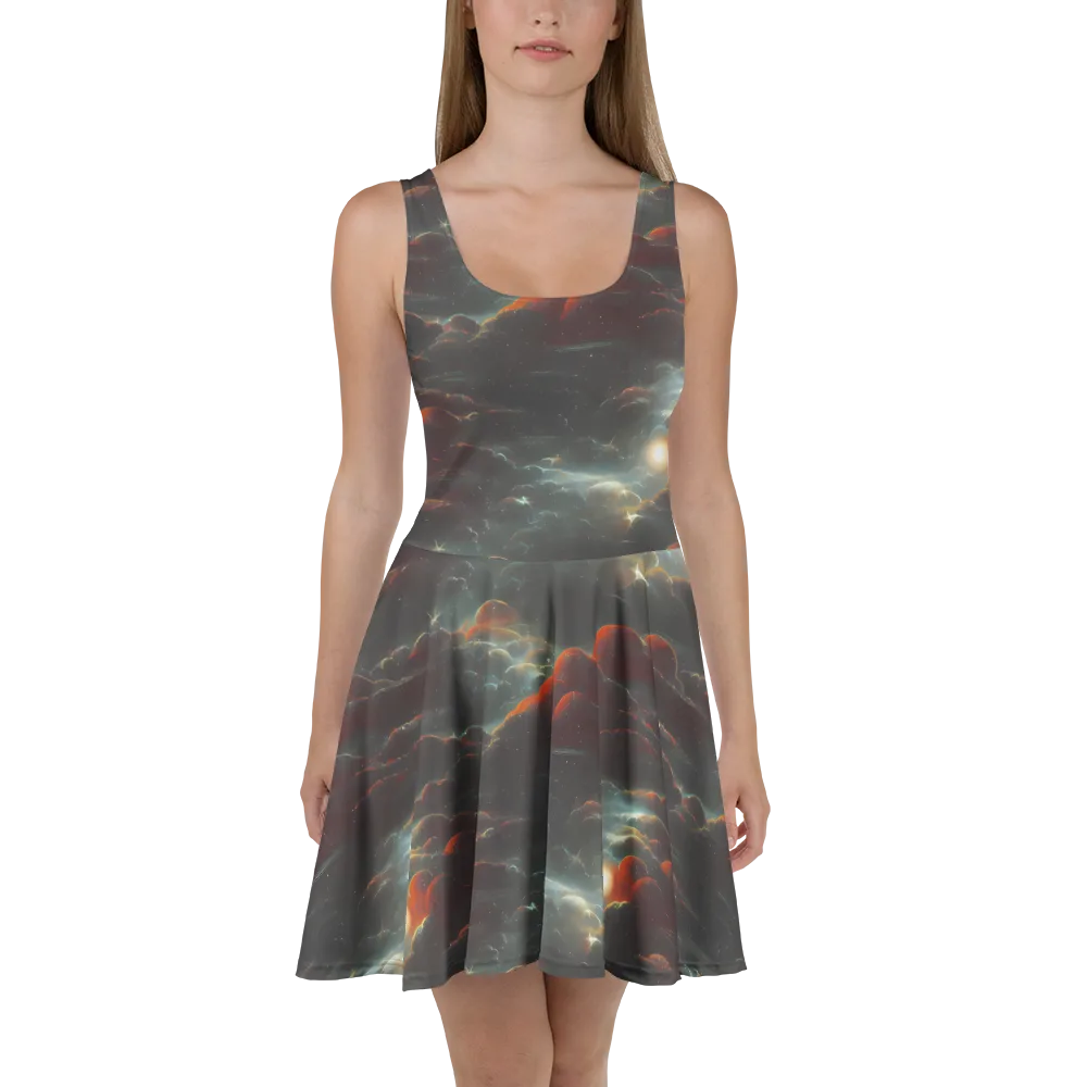 Stellar Highlands on Skater Dress — Front