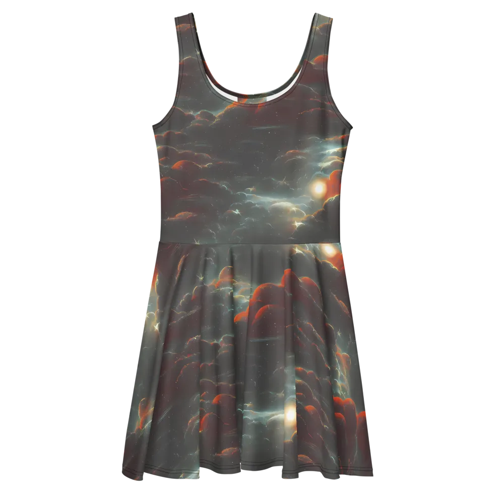 Stellar Highlands on Skater Dress — Front