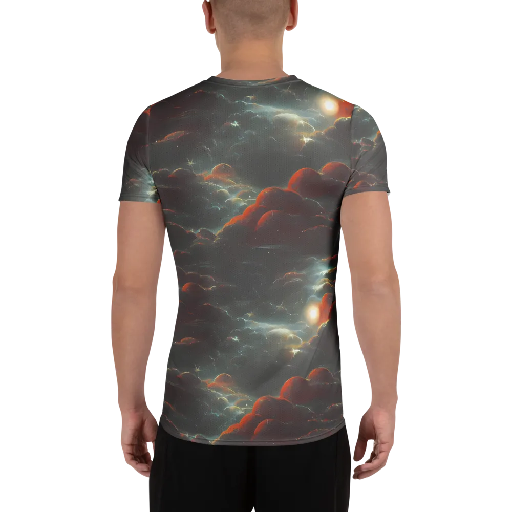 Stellar Highlands on Men's Athletic T-Shirt — Back