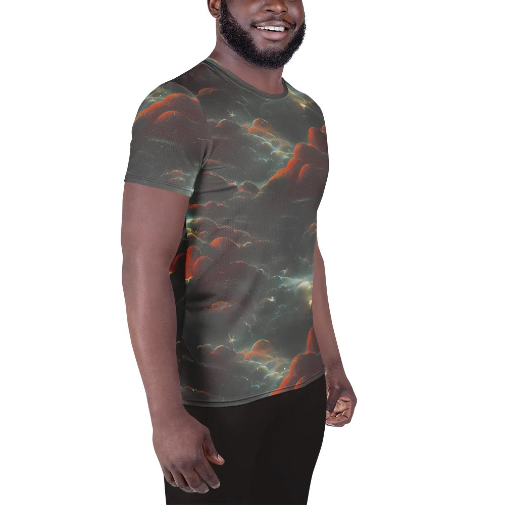 Stellar Highlands on Men's Athletic T-Shirt — Right
