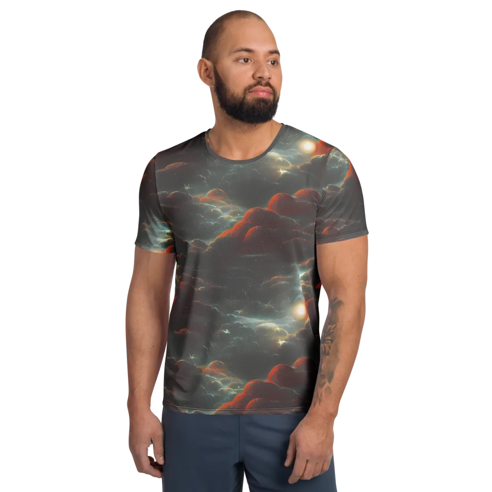 Stellar Highlands on Men's Athletic T-Shirt — Front