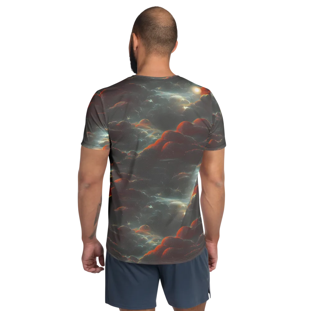 Stellar Highlands on Men's Athletic T-Shirt — Back