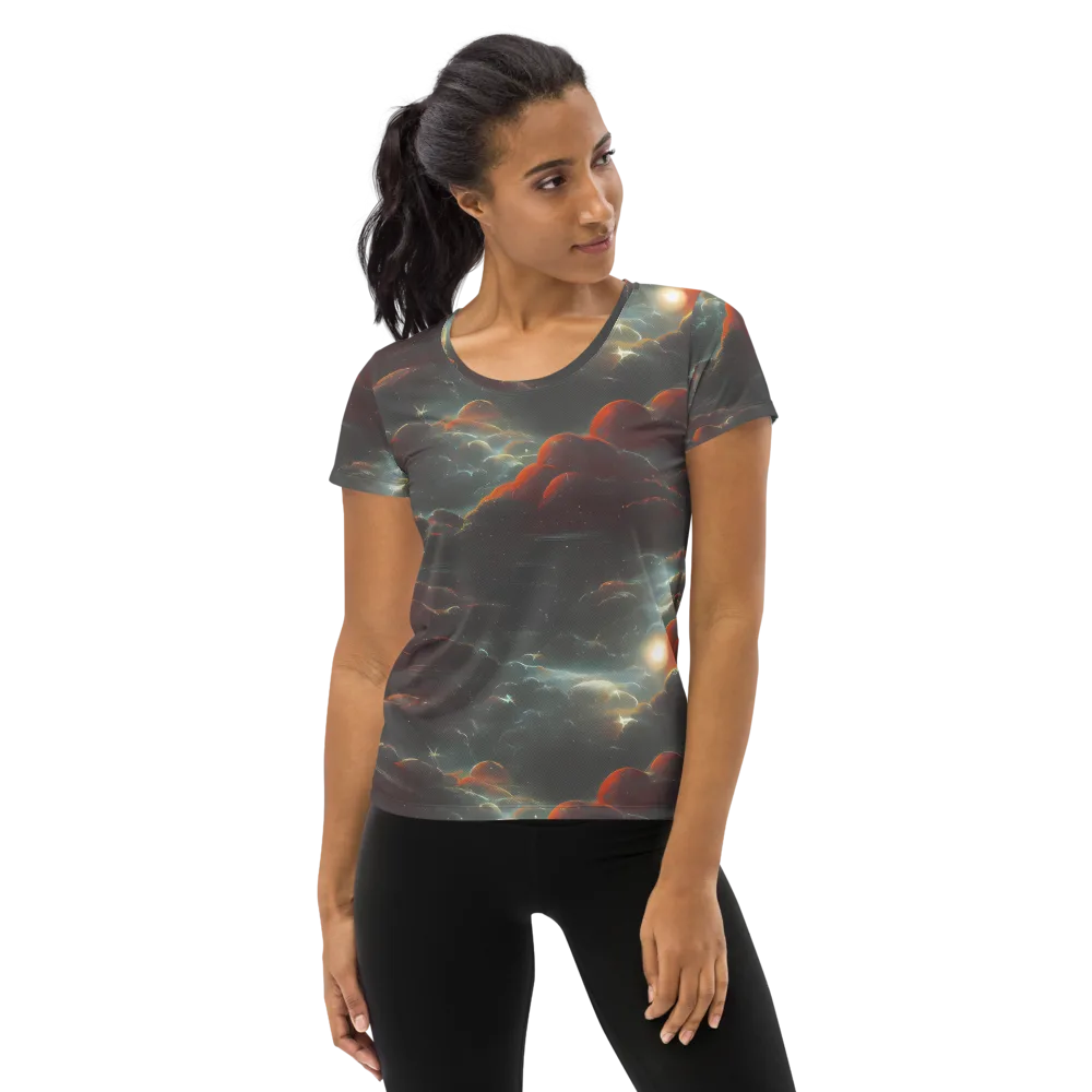 Stellar Highlands on Women's Athletic T-Shirt — Front