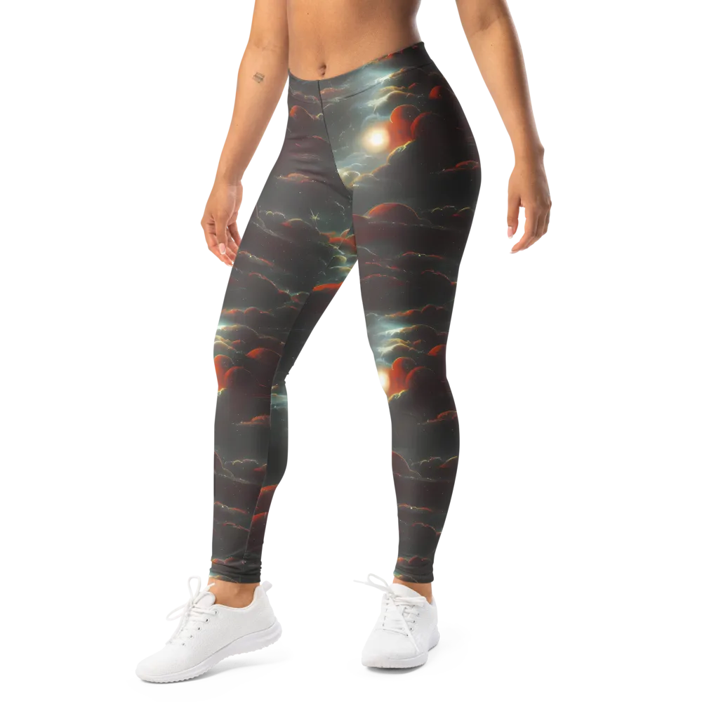 Stellar Highlands on Leggings — Left Front