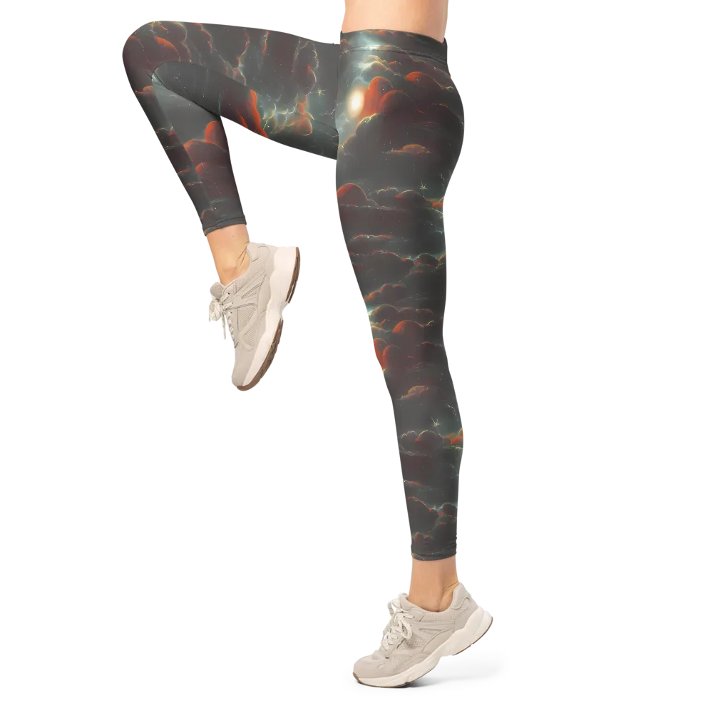 Stellar Highlands on Leggings — Left