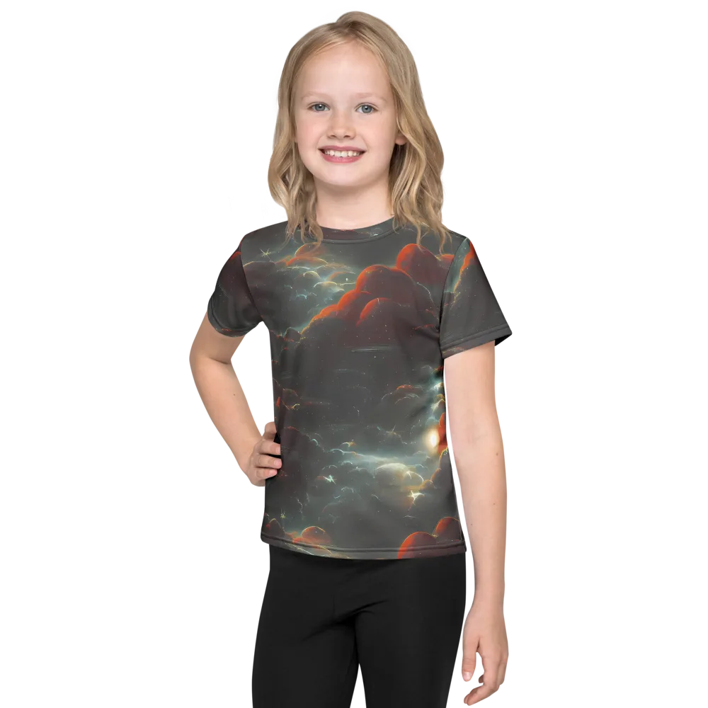 Stellar Highlands on Kids Crew Neck T-Shirt — Front
