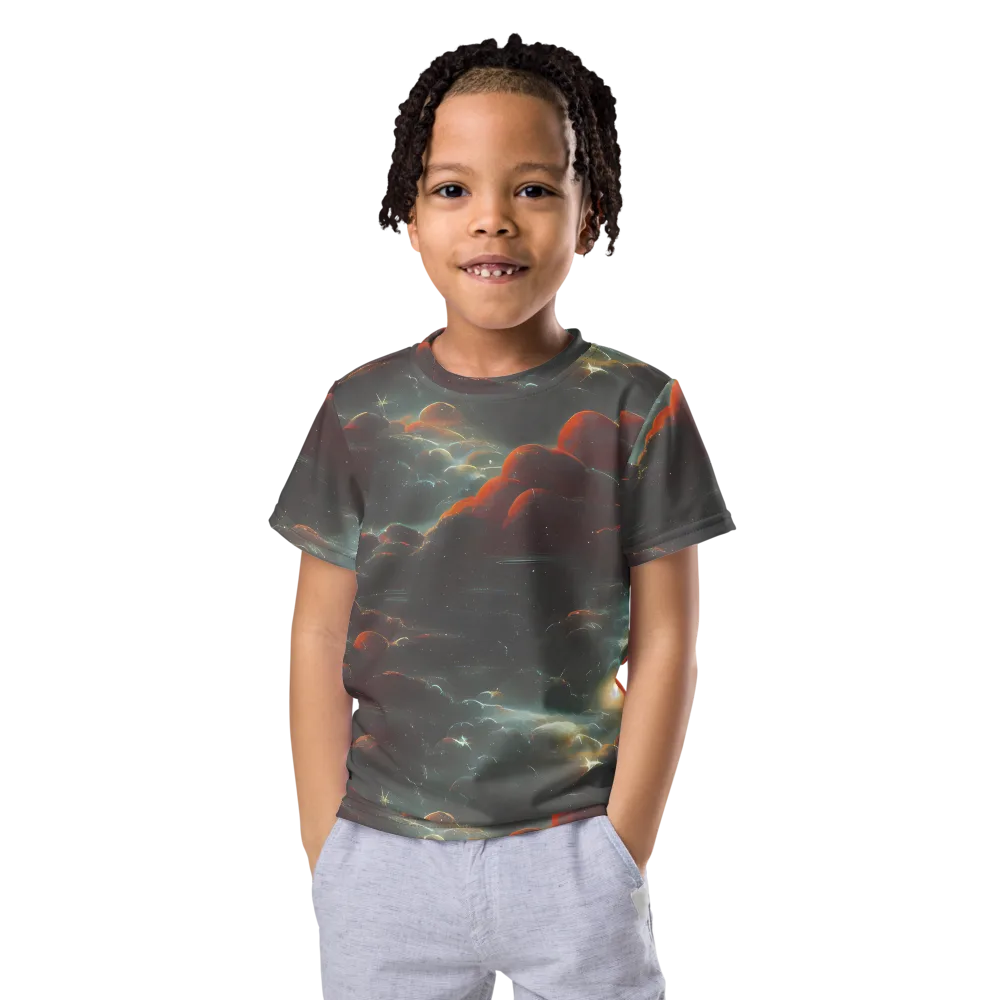 Stellar Highlands on Kids Crew Neck T-Shirt — Front