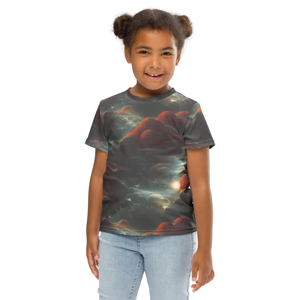 Stellar Highlands on Kids Crew Neck T-Shirt — Front