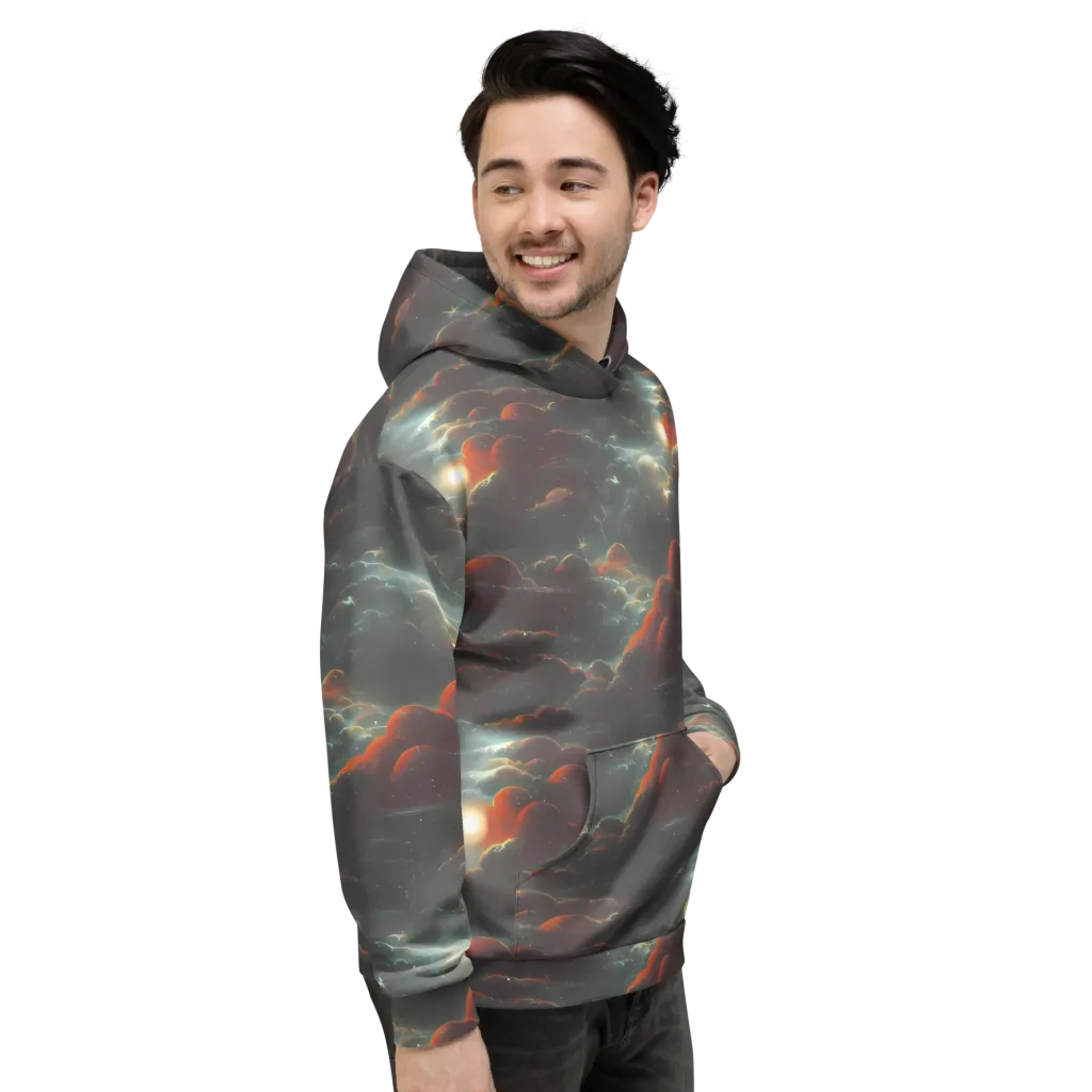 Stellar Highlands on Hoodie — Right