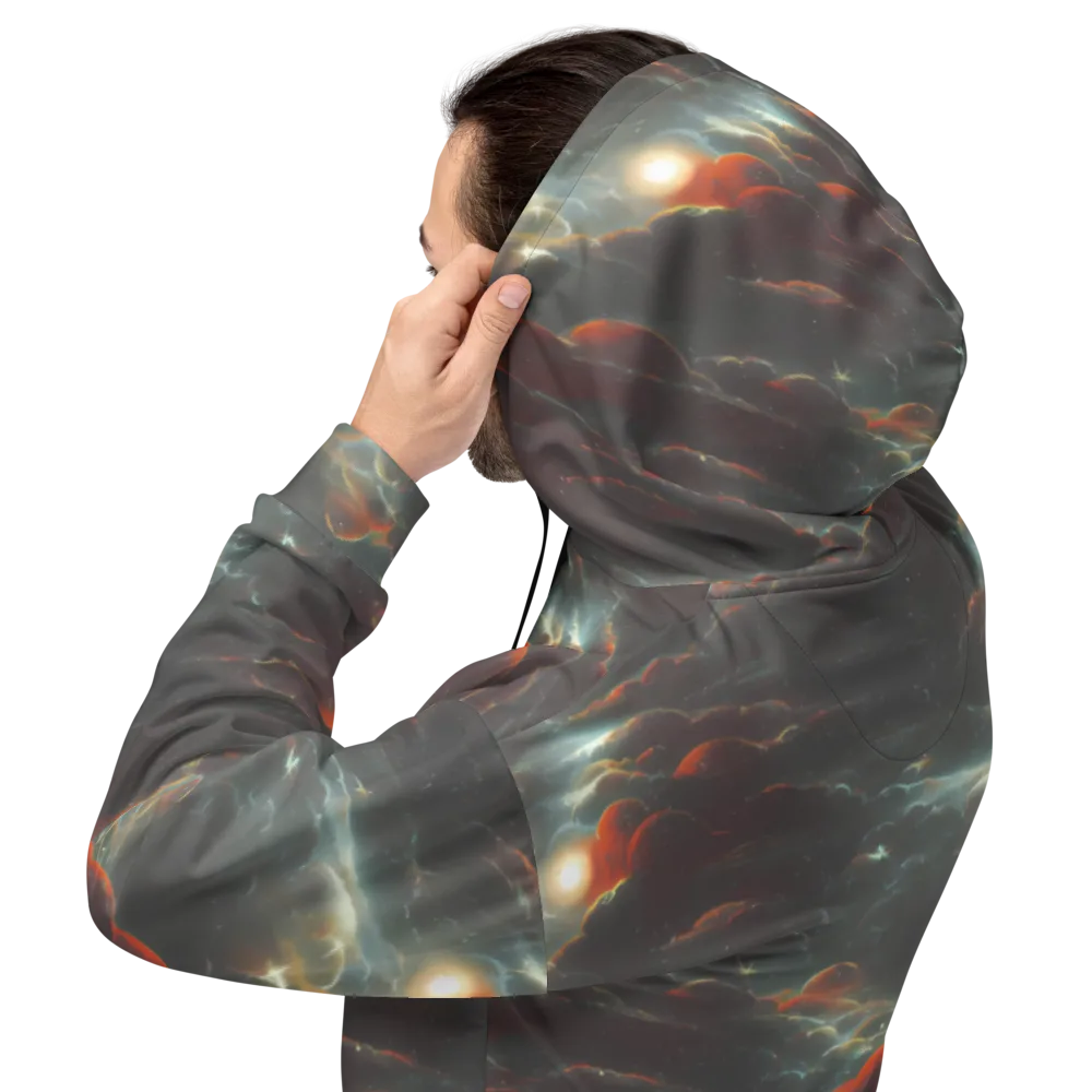 Stellar Highlands on Hoodie — Back