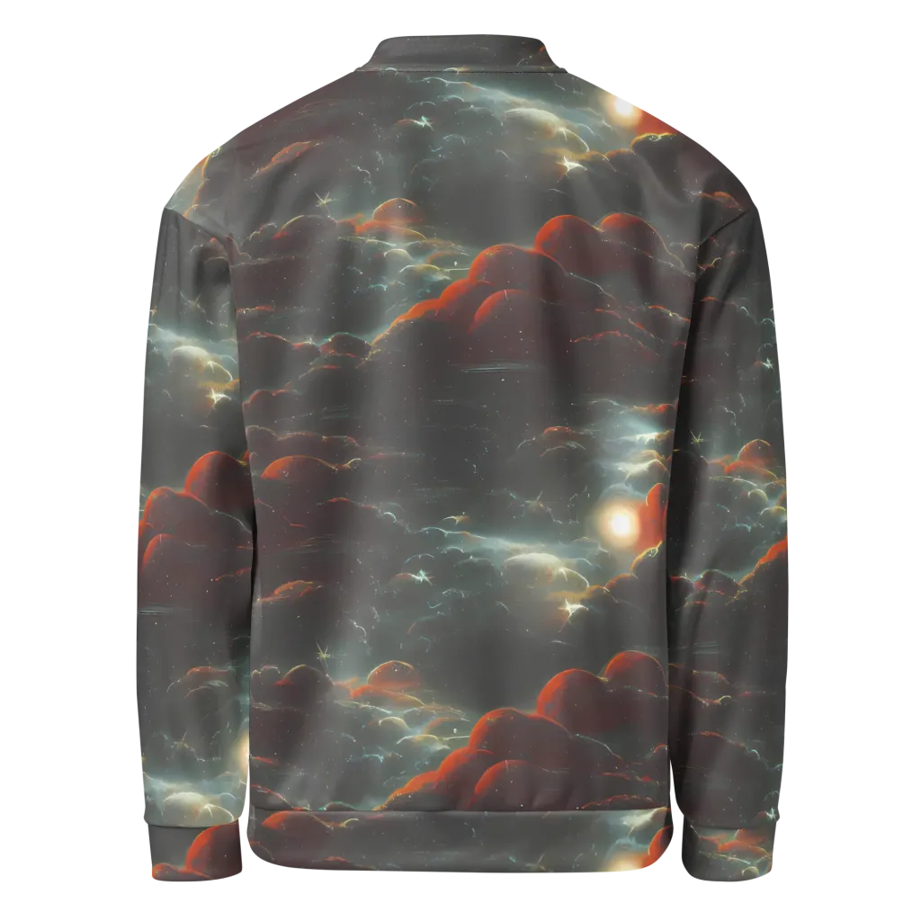 Stellar Highlands on Bomber Jacket — Back
