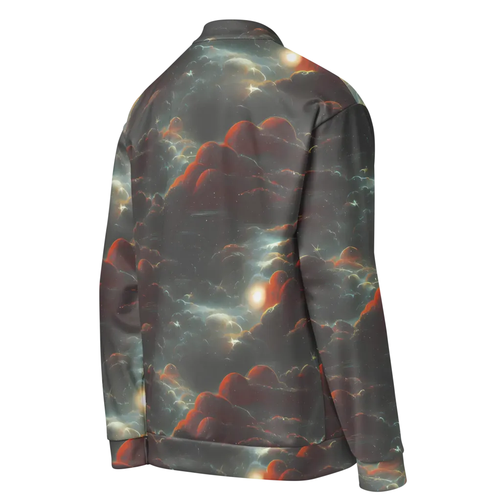 Stellar Highlands on Bomber Jacket — Right Back