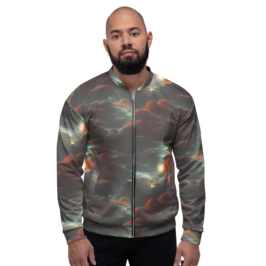 Stellar Highlands on Bomber Jacket — Front