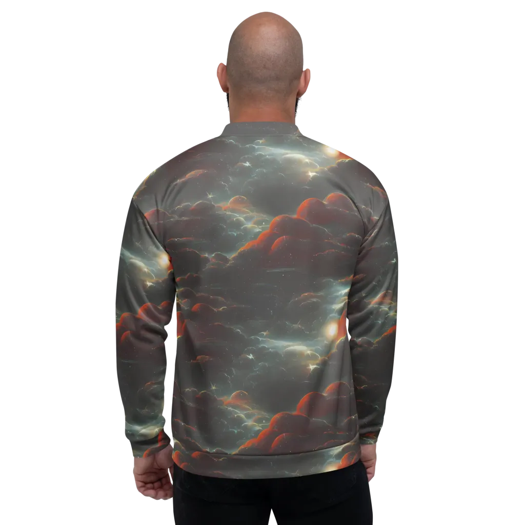 Stellar Highlands on Bomber Jacket — Back
