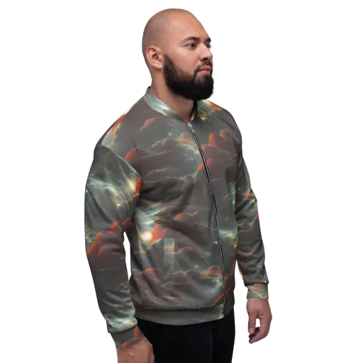 Stellar Highlands on a Bomber Jacket