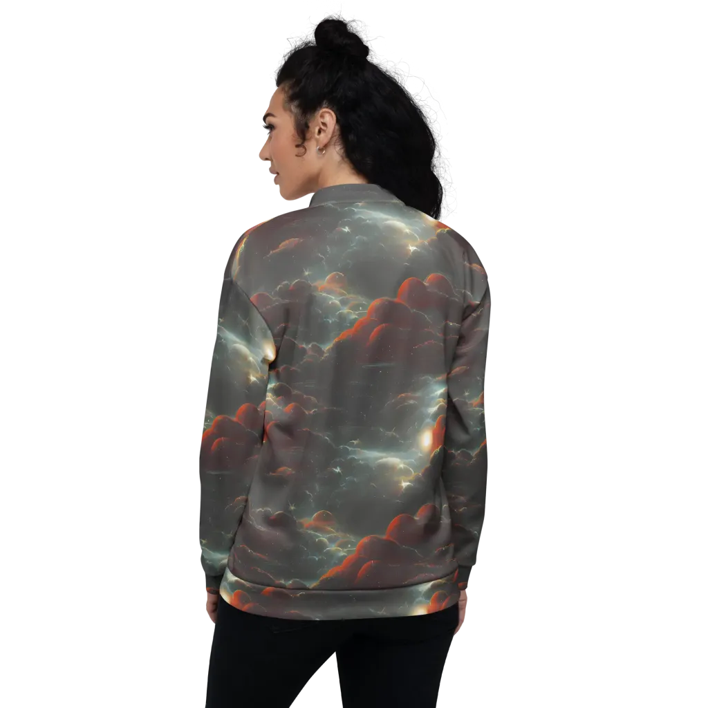 Stellar Highlands on Bomber Jacket — Back