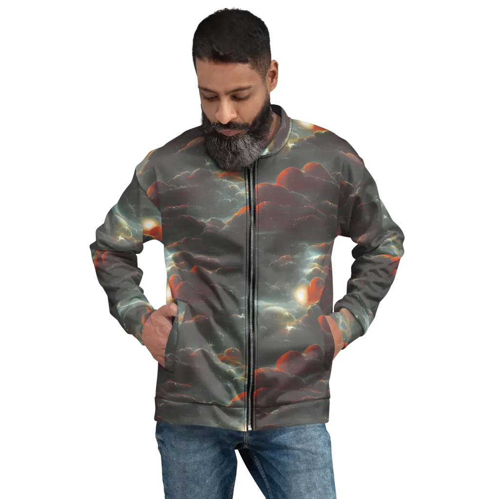 Stellar Highlands on Bomber Jacket — Front