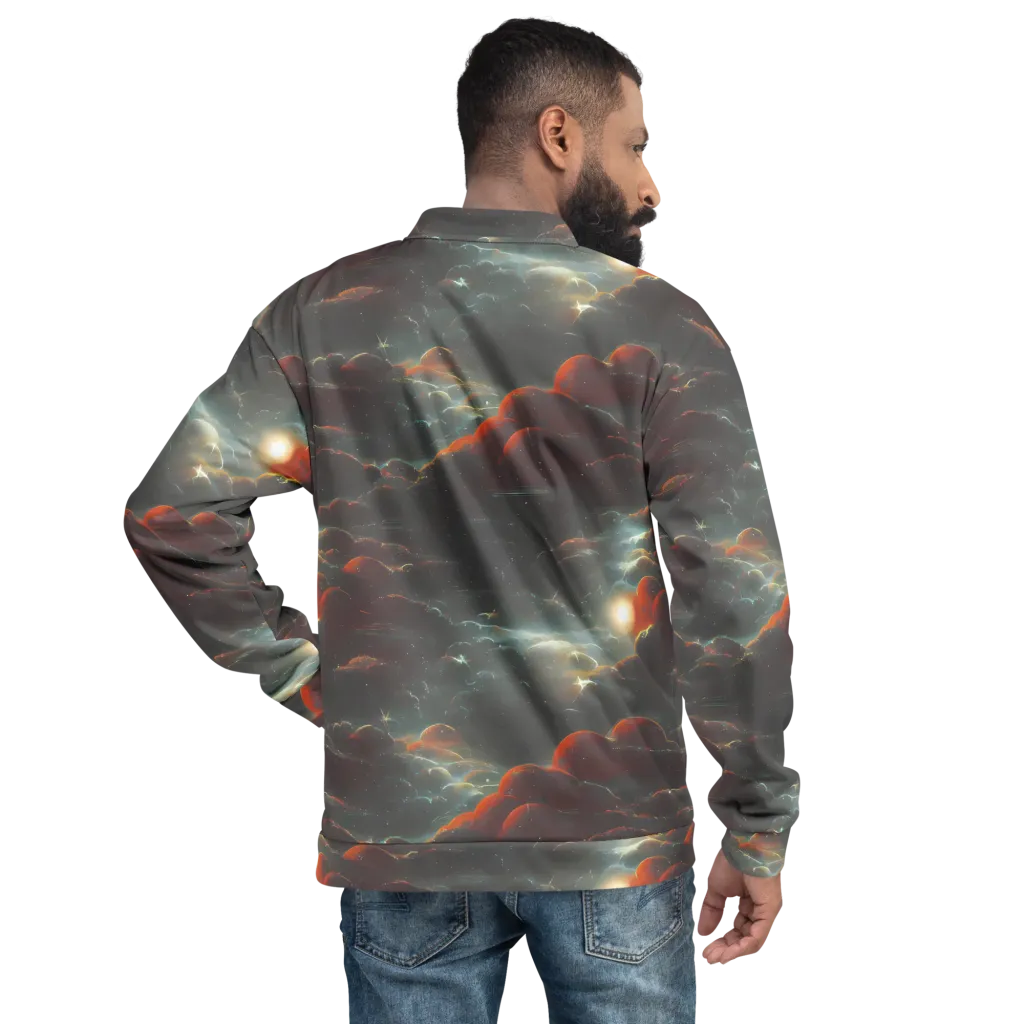 Stellar Highlands on Bomber Jacket — Back