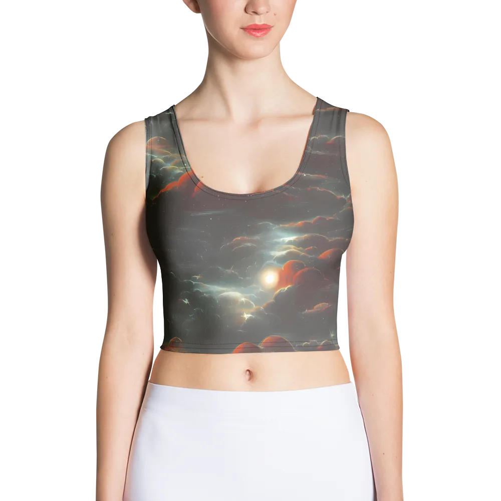 Stellar Highlands on Crop Top — Front