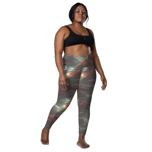 Stellar Highlands on a Leggings with Pockets