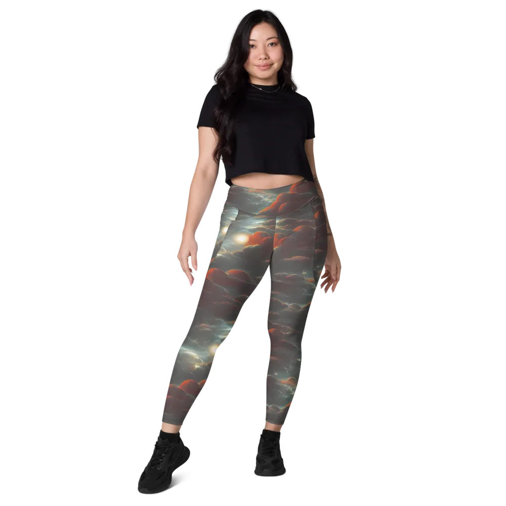 Stellar Highlands on Leggings with Pockets — Front