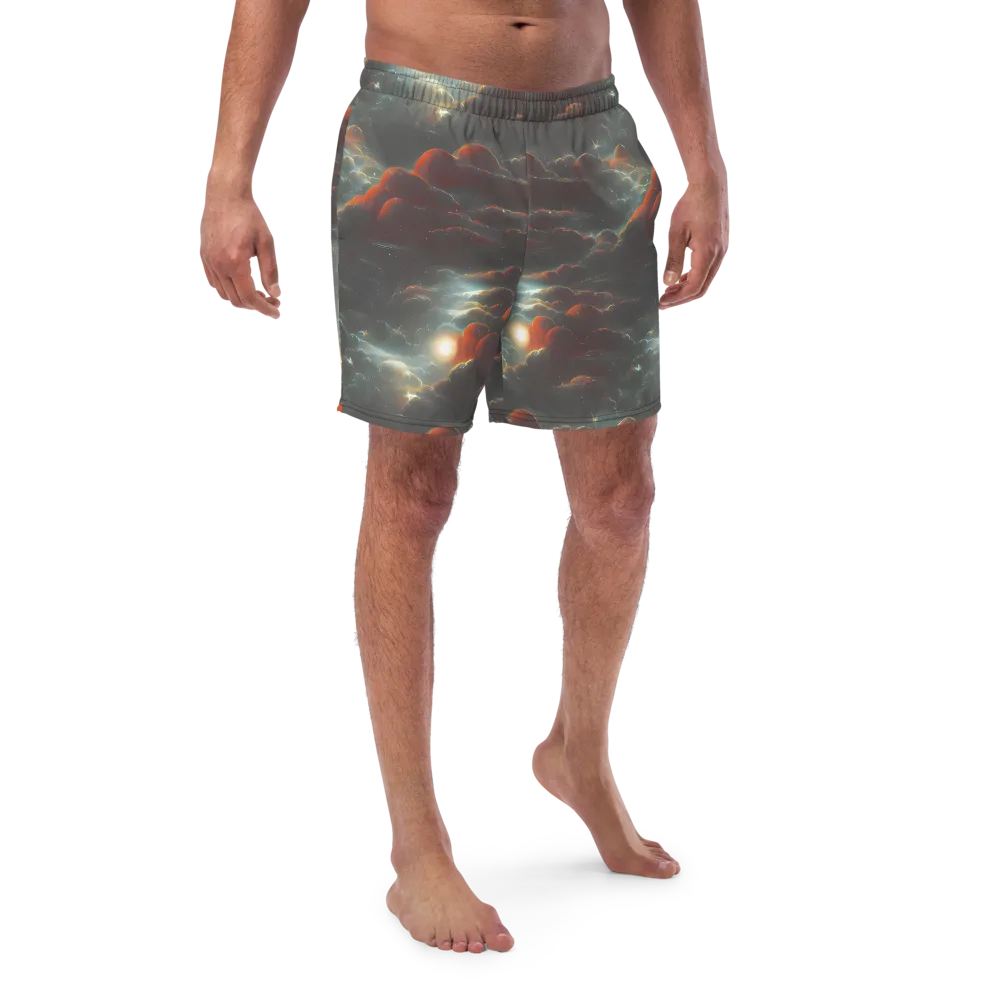 Stellar Highlands on Swim Trunks — Front