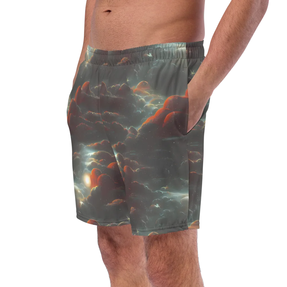 Stellar Highlands on Swim Trunks — Left Front