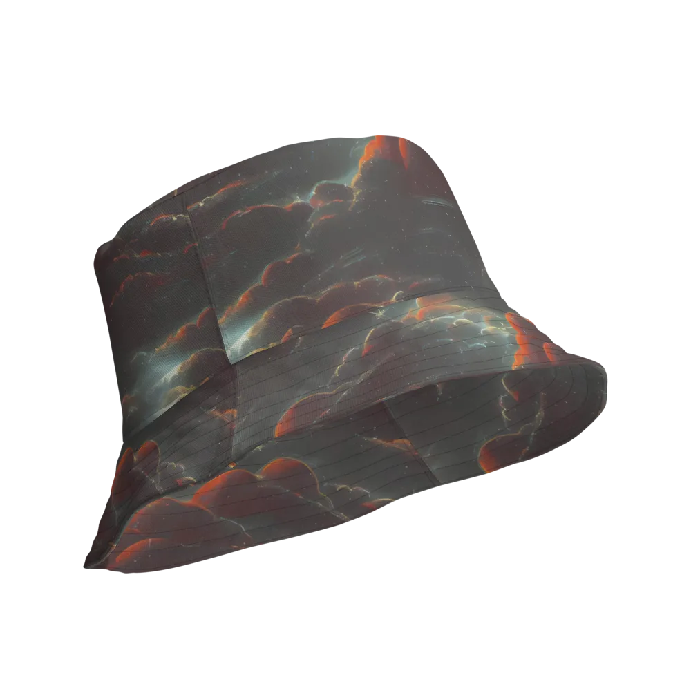 Stellar Highlands on Reversible Bucket Hat — Product details Outside