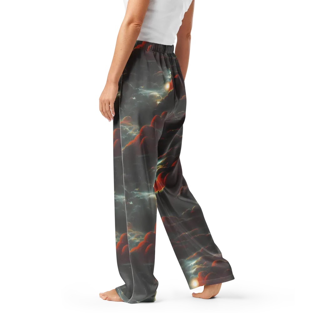 Stellar Highlands on Women's Pajama Pants — Left