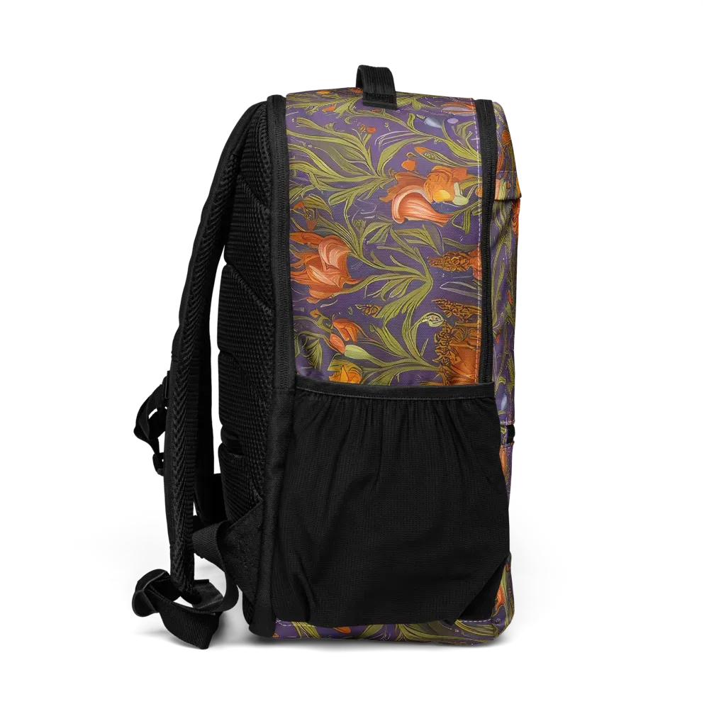 Botanical Nebula on Utility Backpack — Right