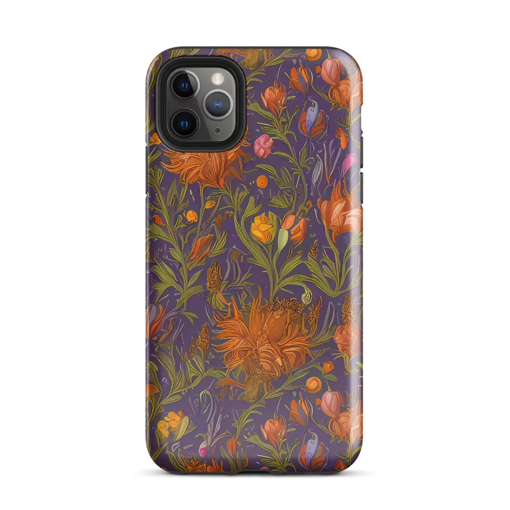 Botanical Nebula on Tough Case for iPhone® — Front