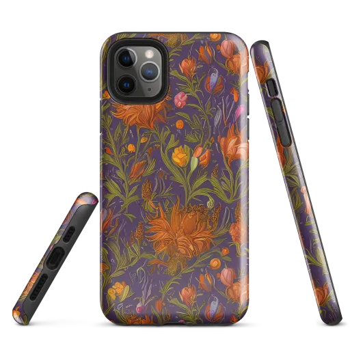 Botanical Nebula on a Tough Case for iPhone®
