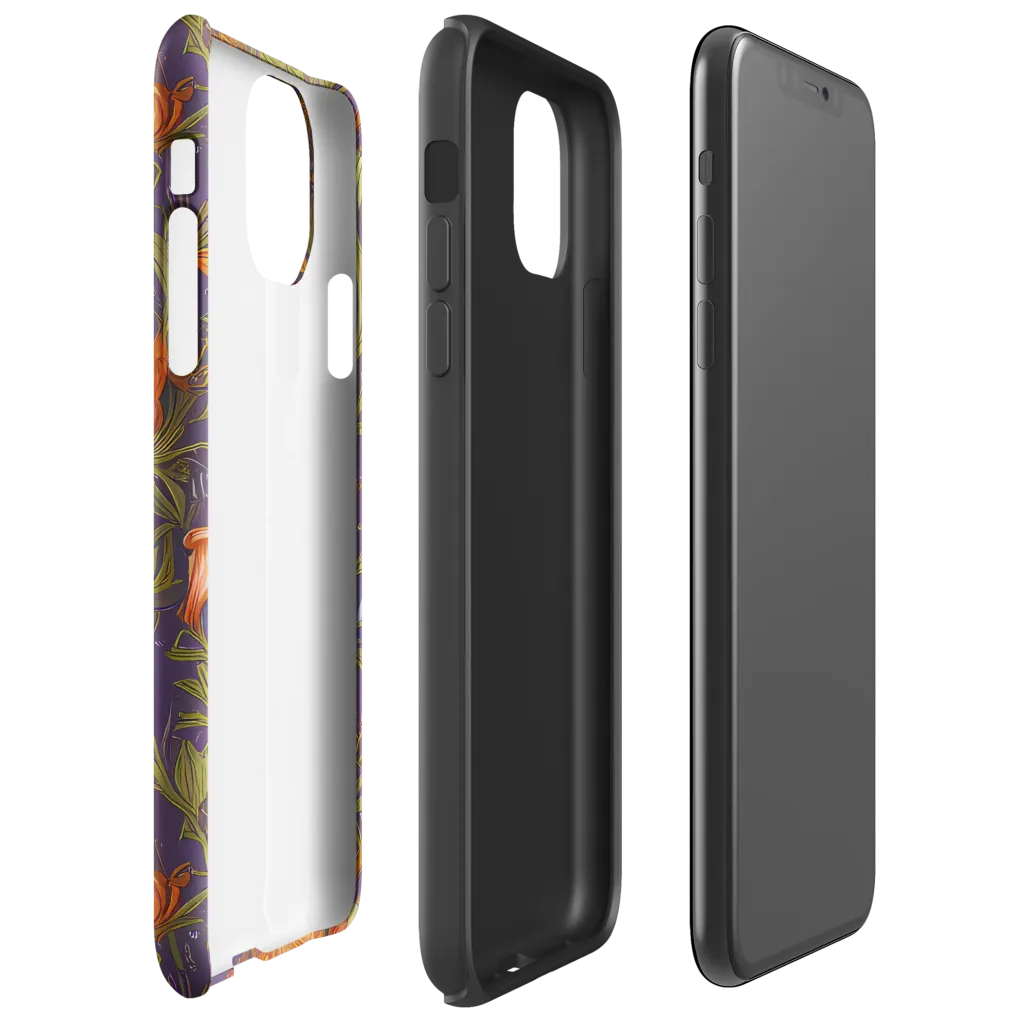 Botanical Nebula on Tough Case for iPhone® — Right