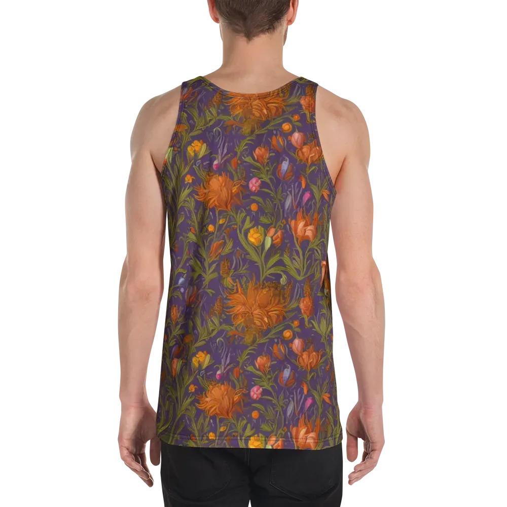 Botanical Nebula on Men's Tank Top — Back