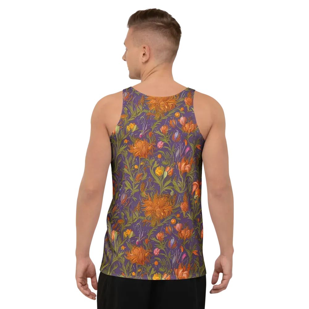 Botanical Nebula on Men's Tank Top — Back