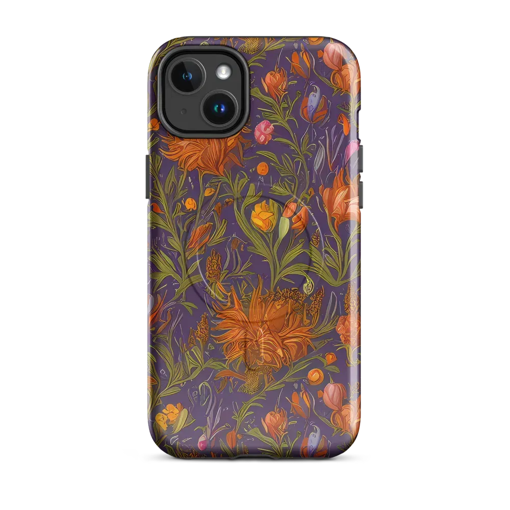 Botanical Nebula on MagSafe Tough Case for iPhone® — Front
