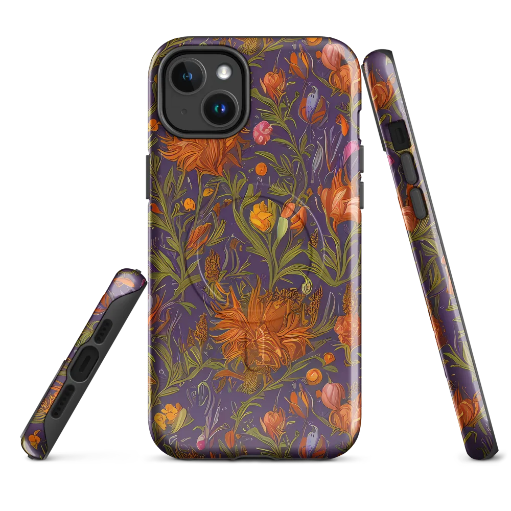 Botanical Nebula on MagSafe Tough Case for iPhone® — Front