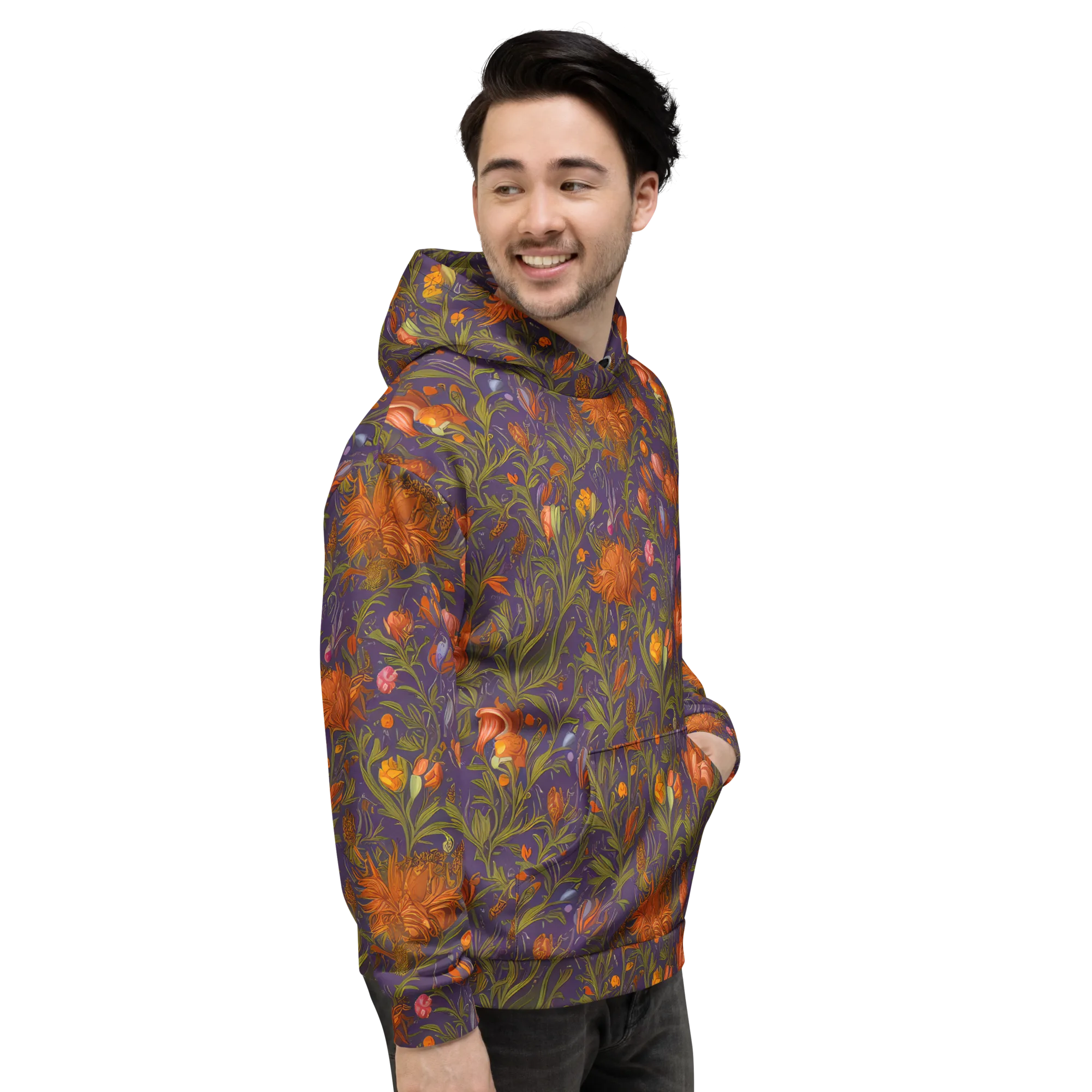 Botanical Nebula on Hoodie — Right