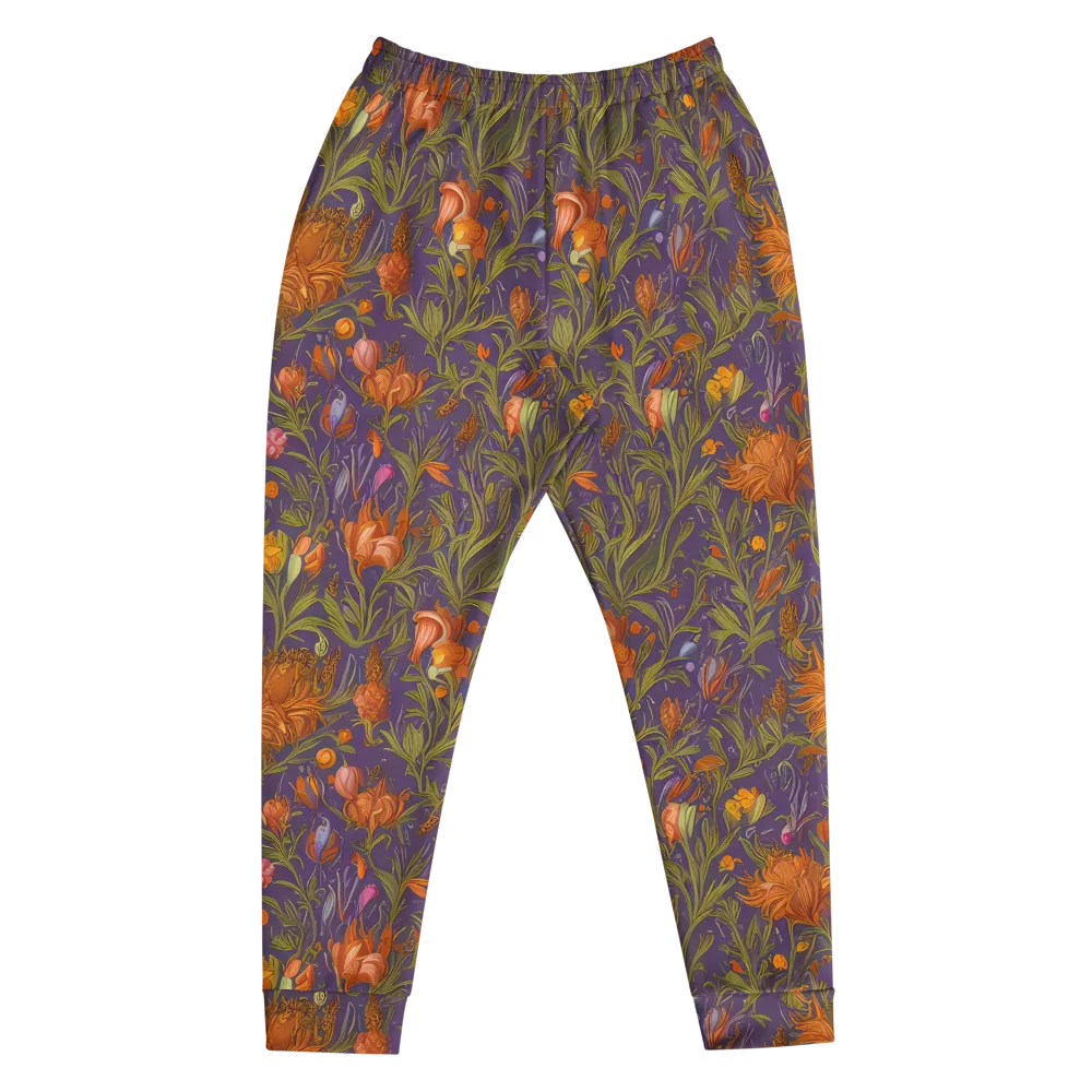 Botanical Nebula on Men's Joggers — Front