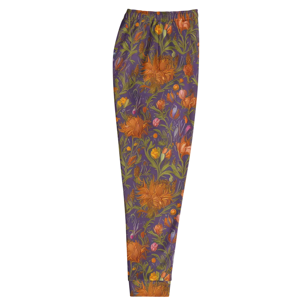 Botanical Nebula on Men's Joggers — Right